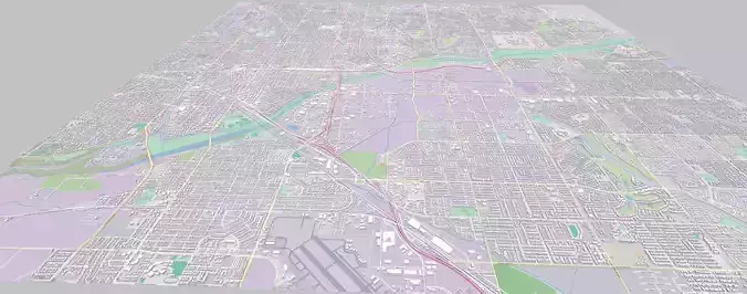 Cityscape Bakersfield California United States