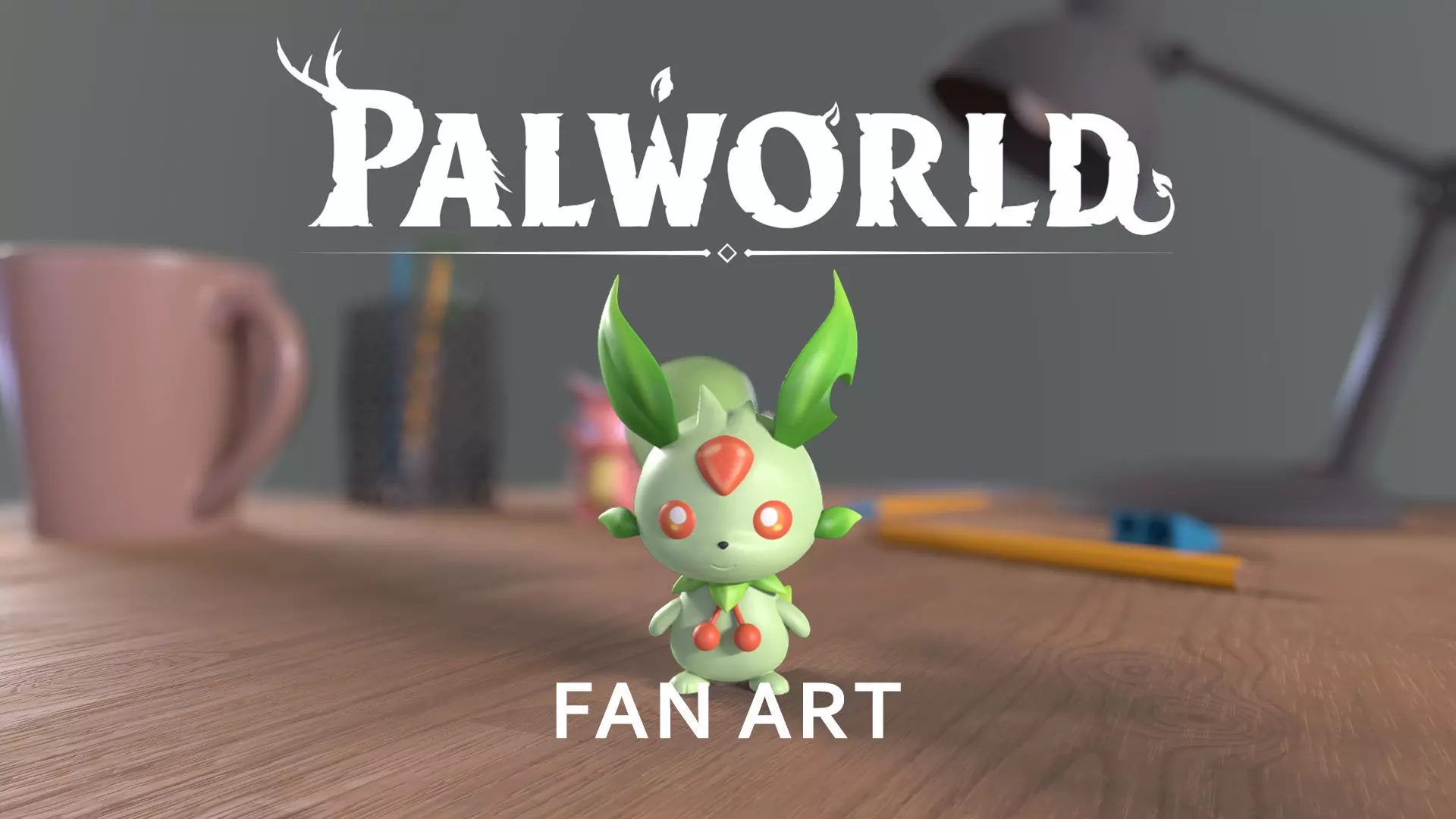 PALWORLD 04 LIFMUNK FANART 3D print model_0