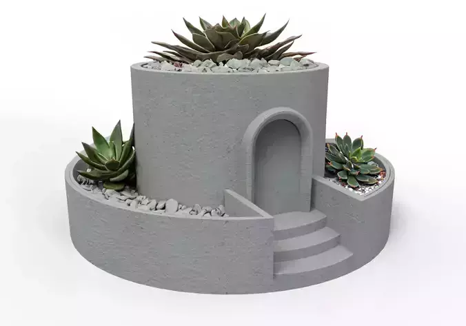 Garden Villa Flower Pot