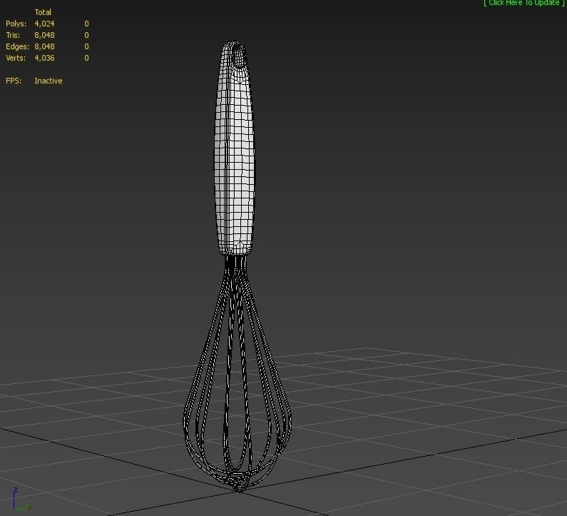 Whisk M04 Low-poly 3D model_7