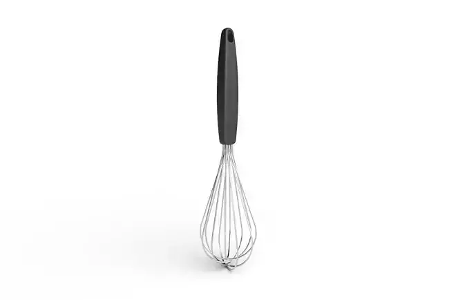 Whisk M04 Low-poly 3D model