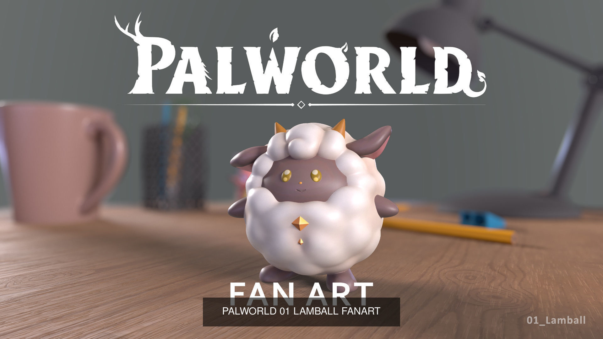 Palworld pals 1-5 3D Model Collection_2
