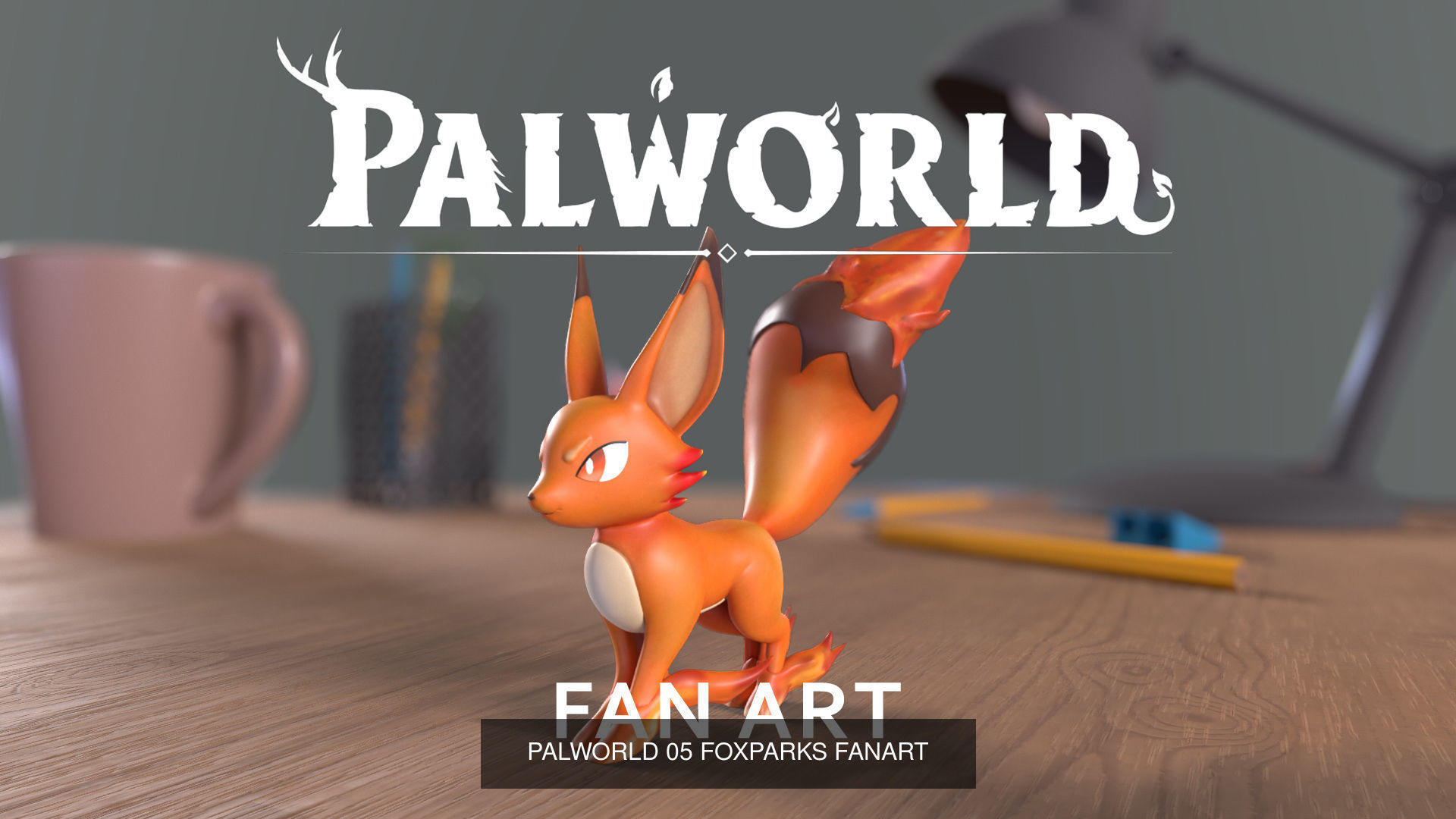 Palworld pals 1-5 3D Model Collection_6