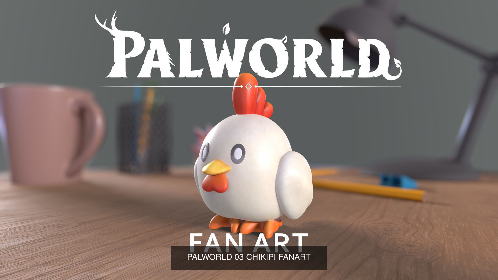 Palworld pals 1-5 3D Model Collection_4