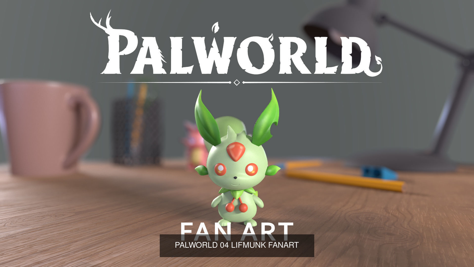Palworld pals 1-5 3D Model Collection_5
