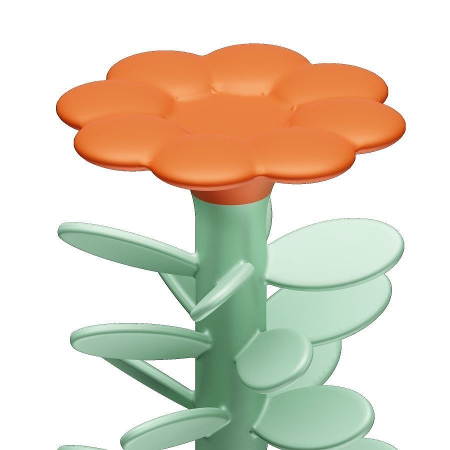 Cartoon Plant Flower Pot 3D model_1