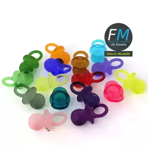Decorative mini pacifiers 2