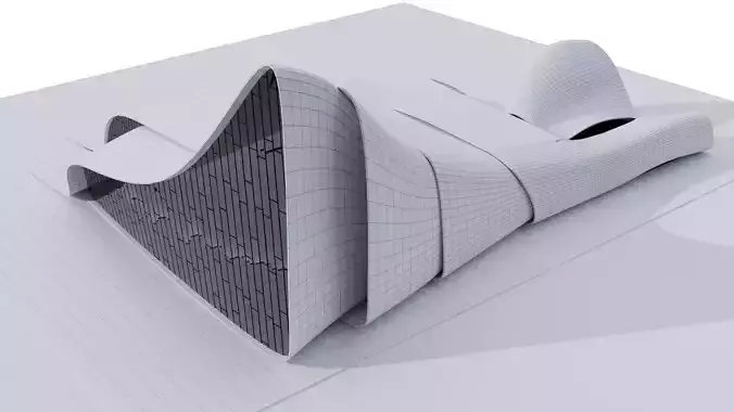 HEYDAR ALIYEV center 3D model