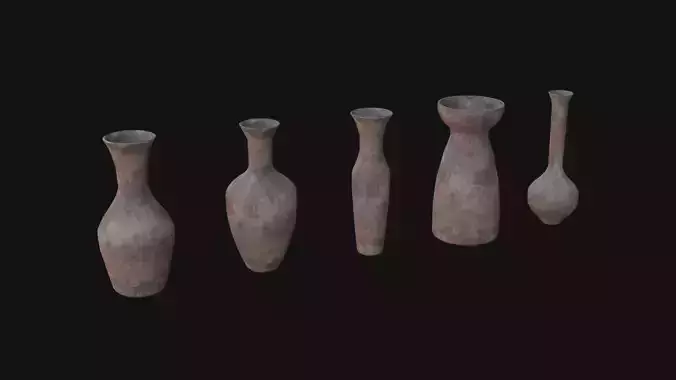 old Vases set 5