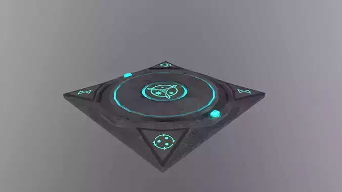 Teleport Platform for RPG low