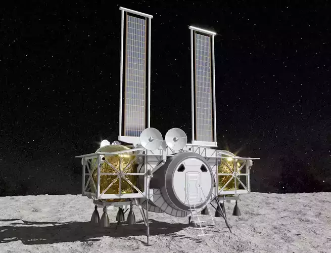 Lunar lander - Dynetics Human Landing System 