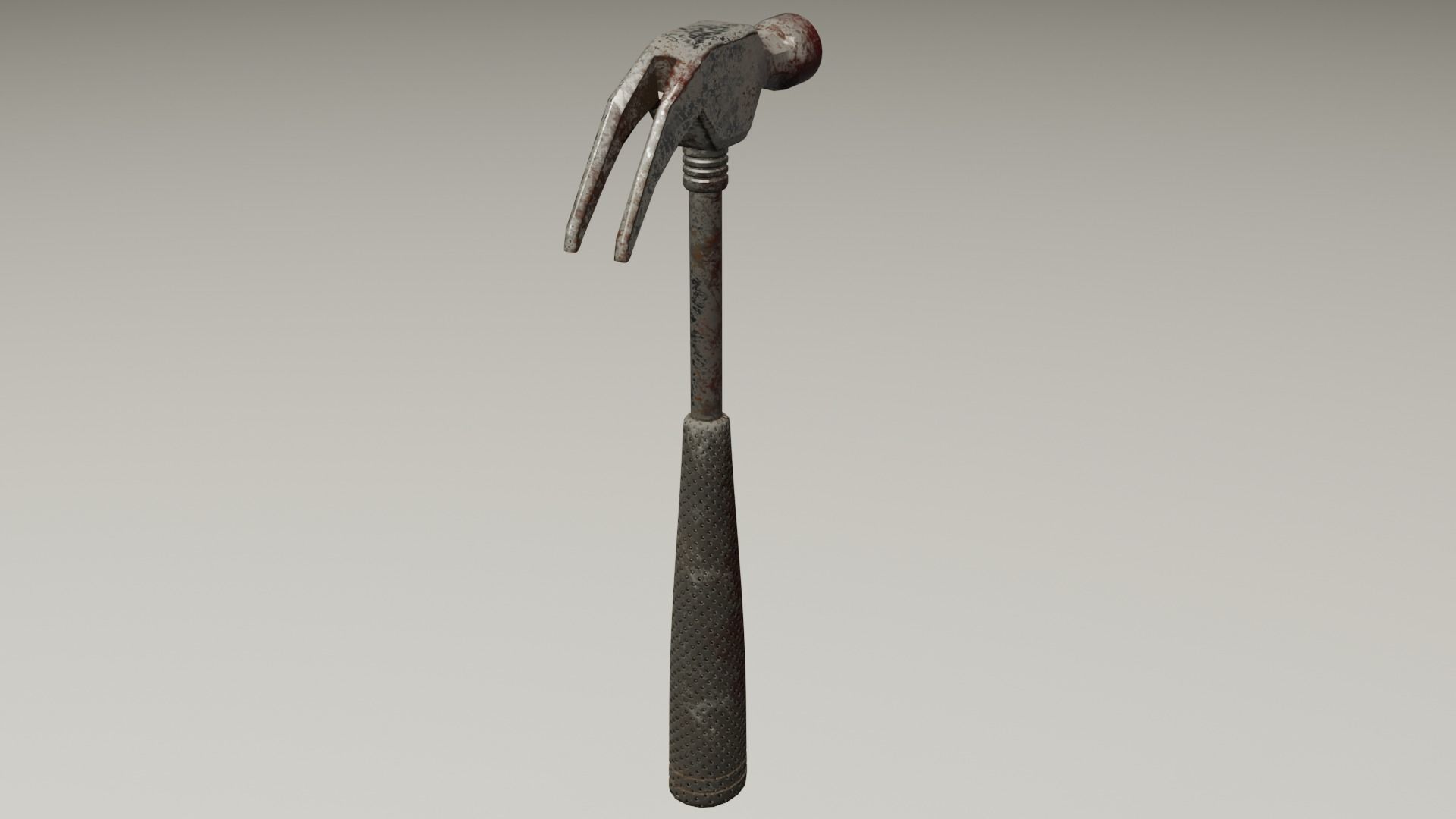 Hammer- Low Poly Low-poly 3D model_1
