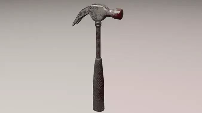 Hammer- Low Poly