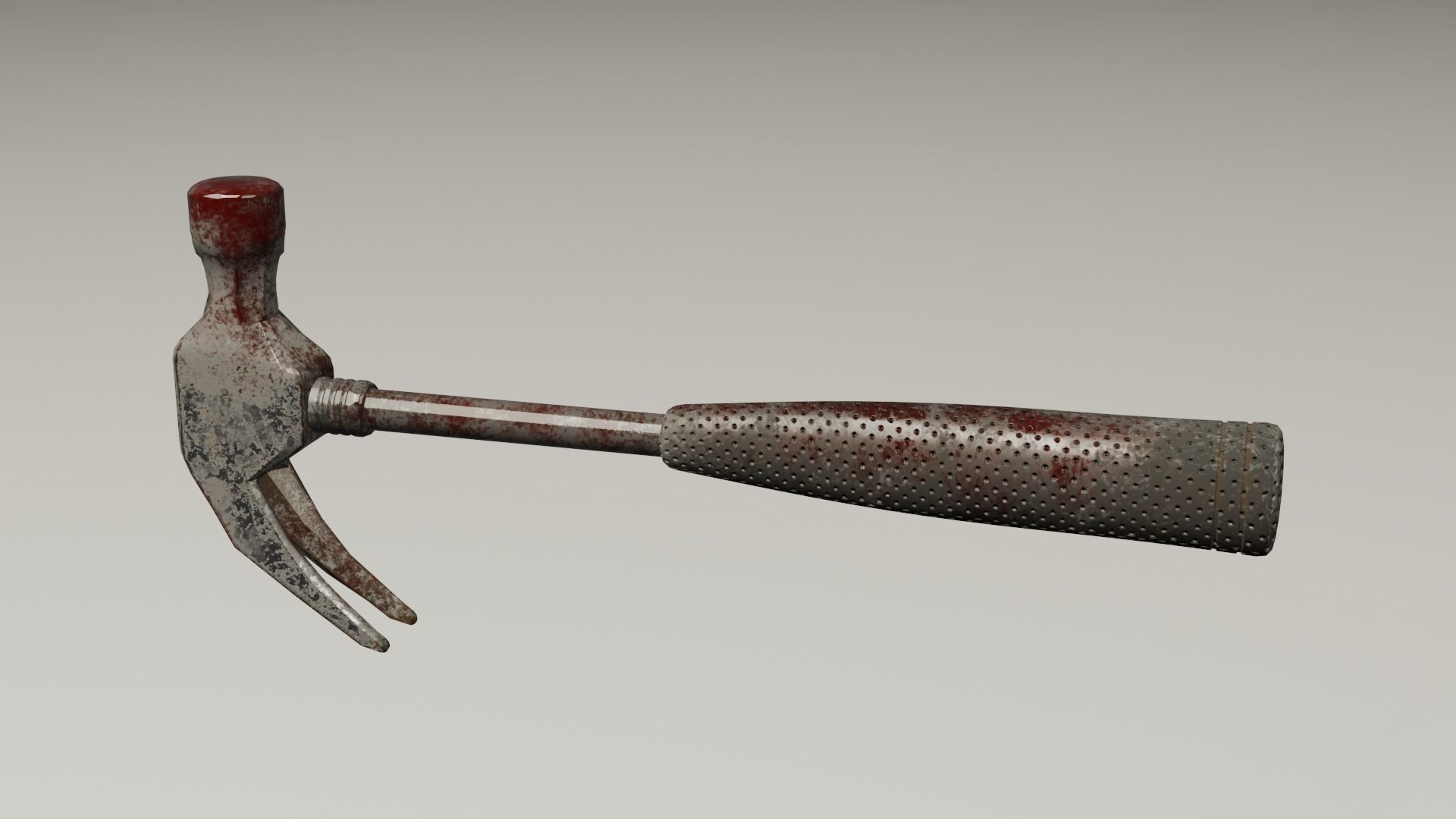 Hammer- Low Poly Low-poly 3D model_3