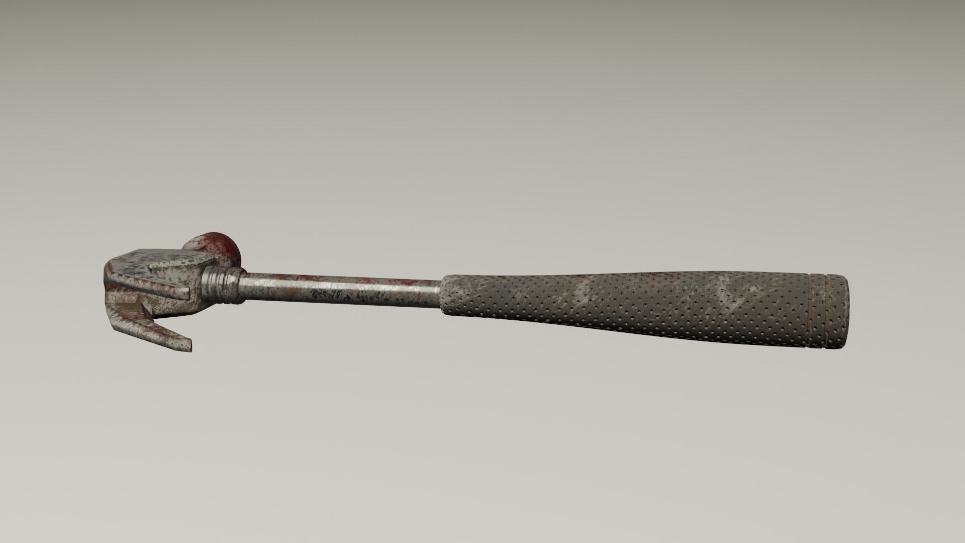 Hammer- Low Poly Low-poly 3D model_2