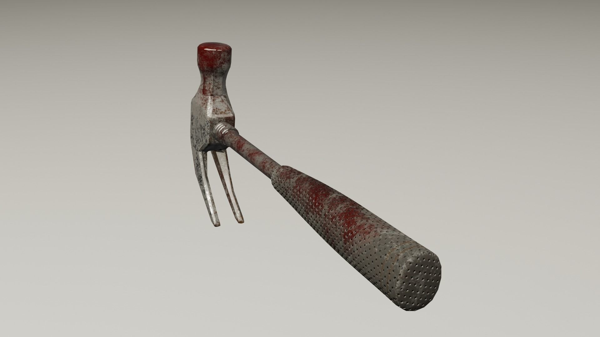 Hammer- Low Poly Low-poly 3D model_4