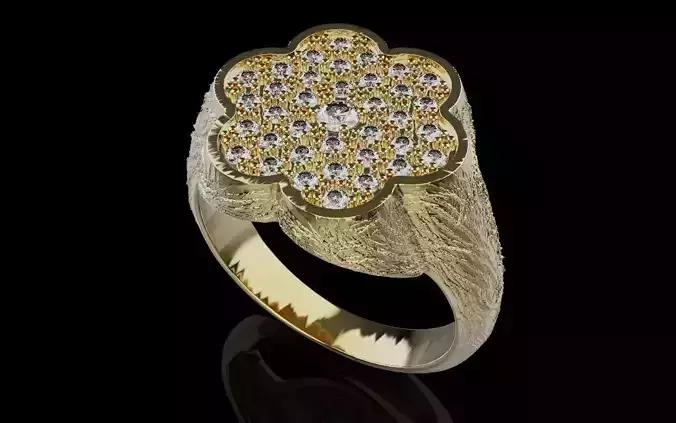 Ring with Diamonds 027