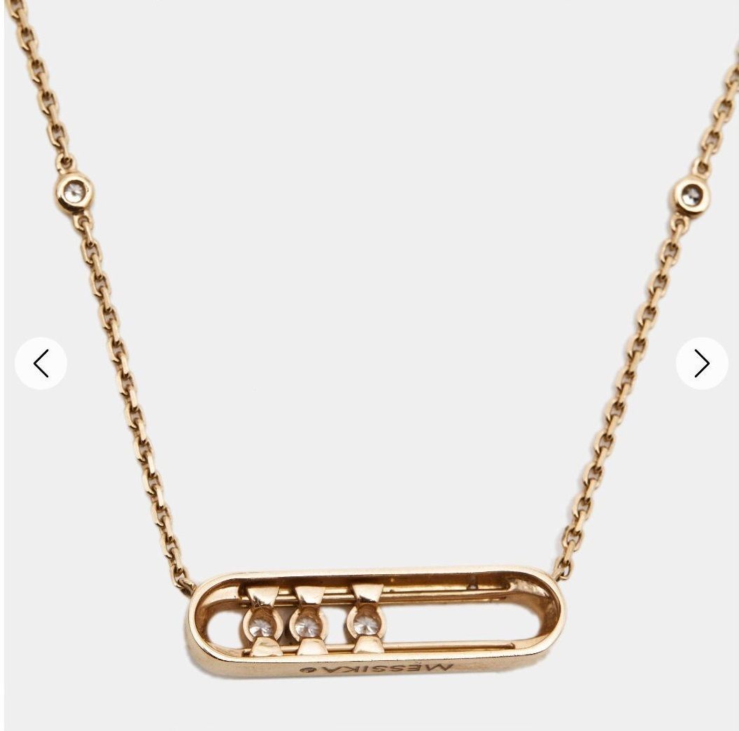 Messika MOVE Bracelet and Necklace 3D print model_2