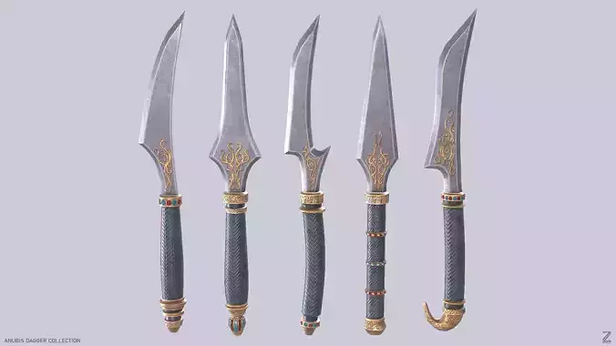 Anubis dagger collection 