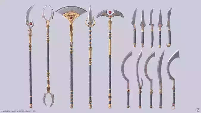Anubis ultimate weapon collection 