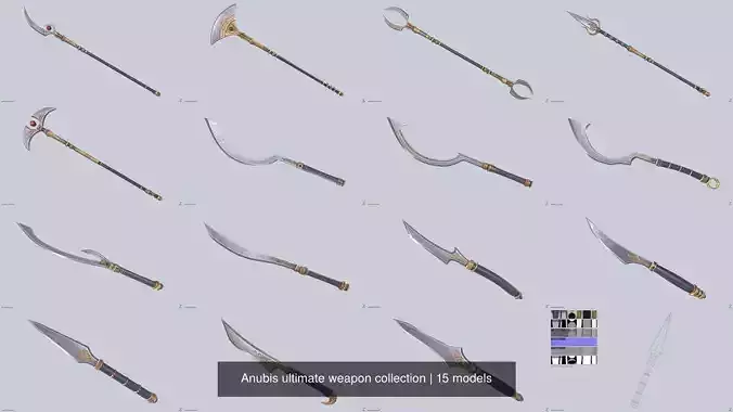 Anubis ultimate weapon collection