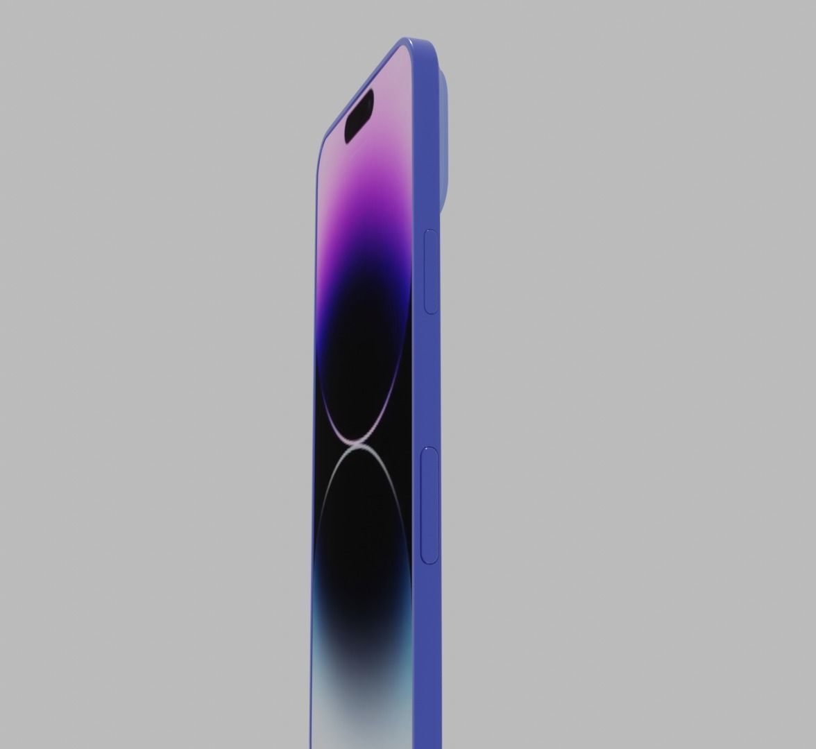 iPhone 14 pro 3D model_2