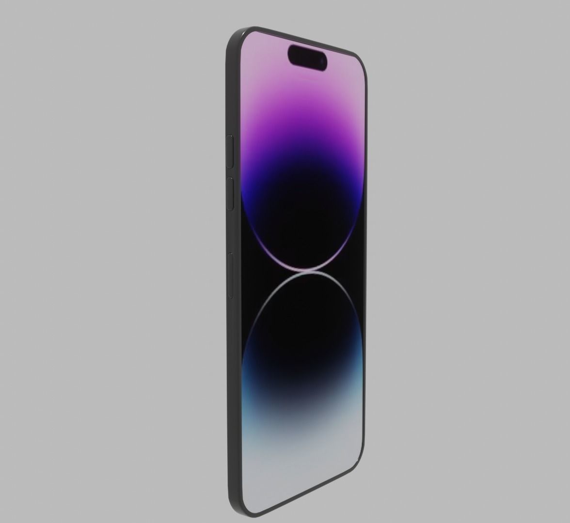 iPhone 14 pro 3D model_1