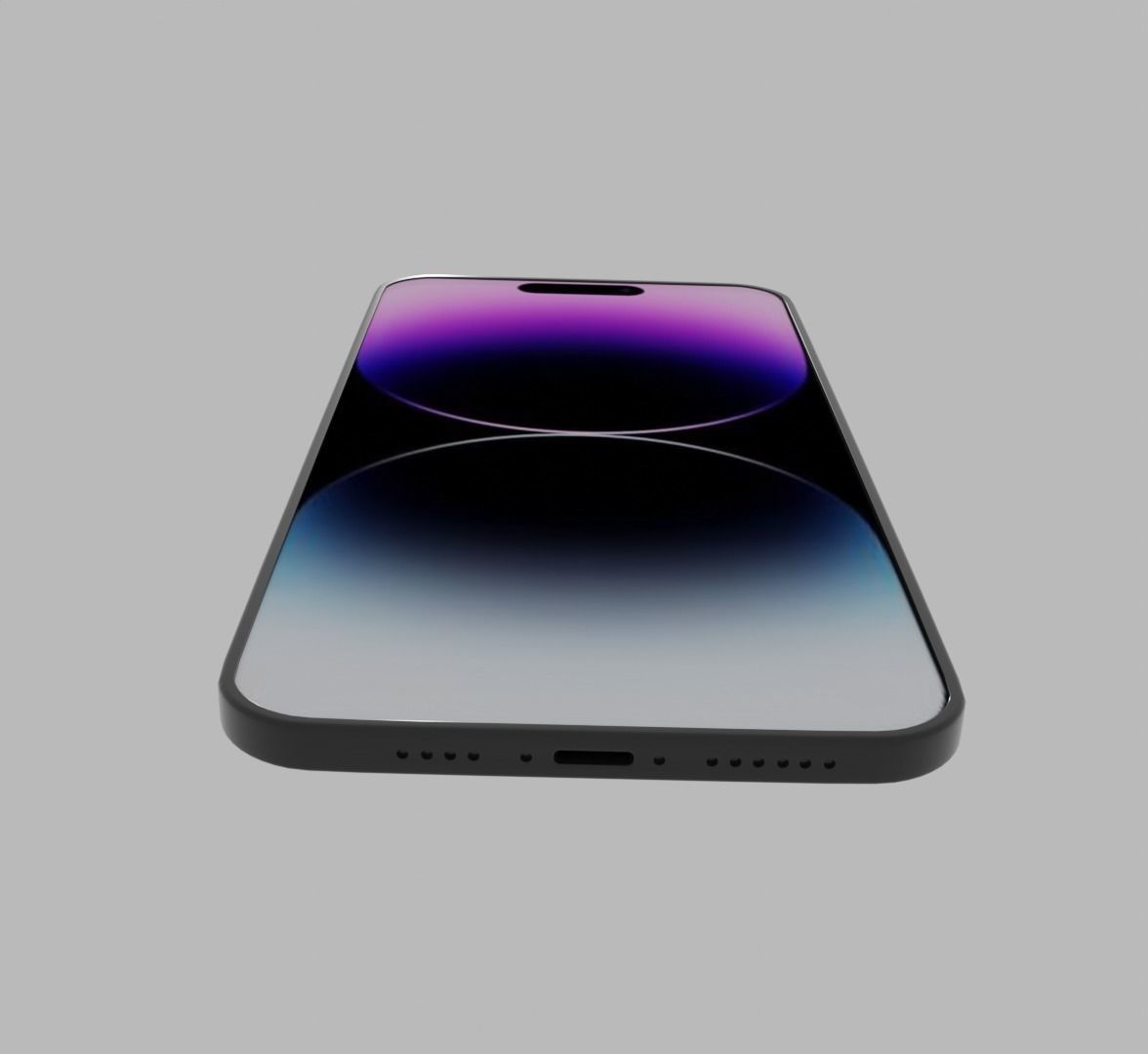 iPhone 14 pro 3D model_3