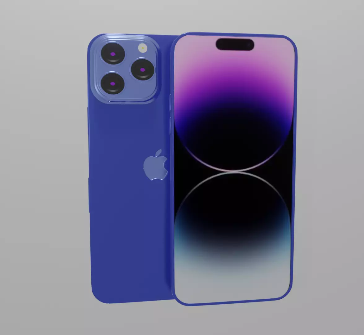 iPhone 14 pro 3D model_0
