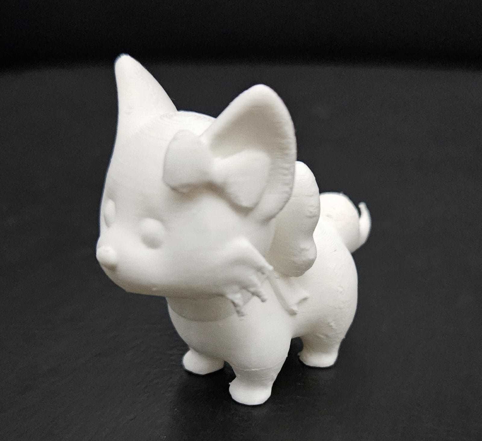 Cat Ribbon 3D print model_5