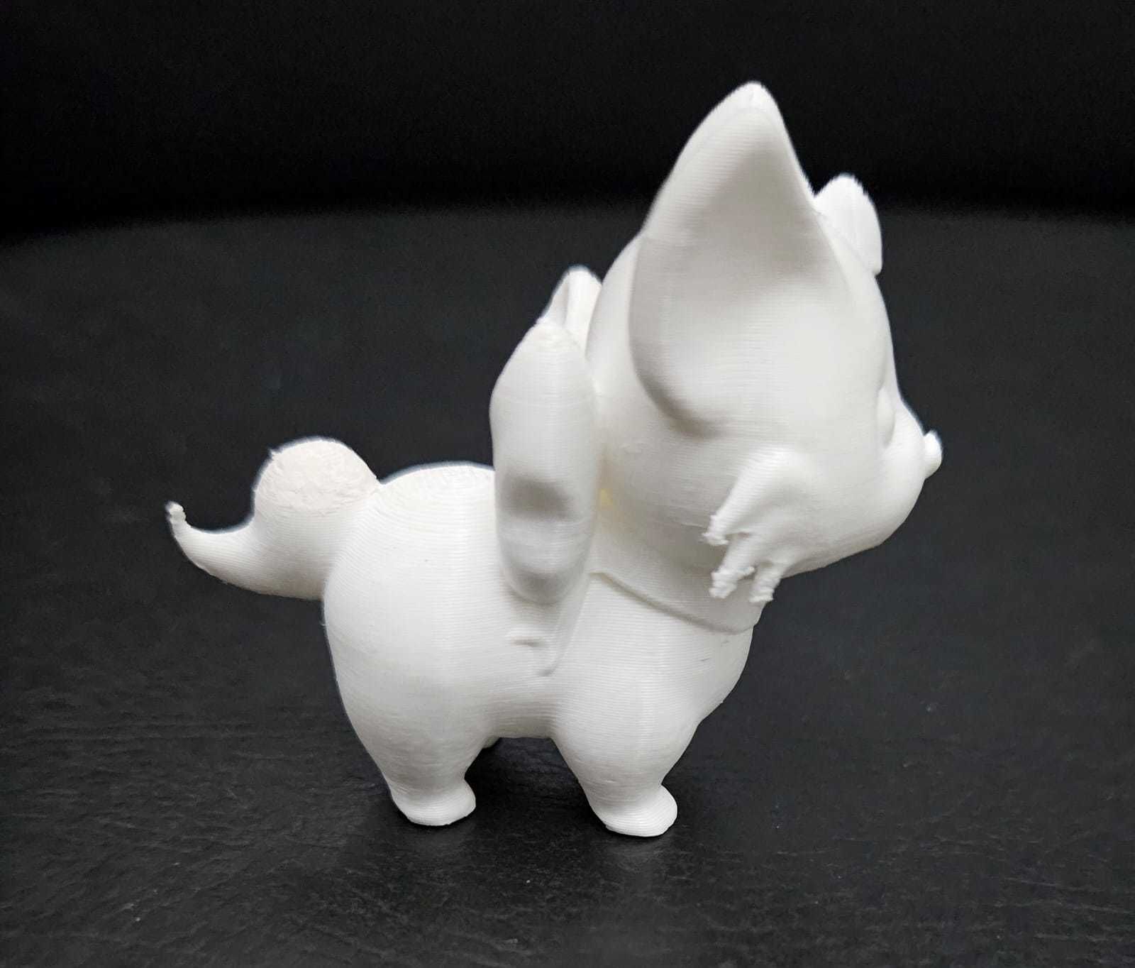 Cat Ribbon 3D print model_10