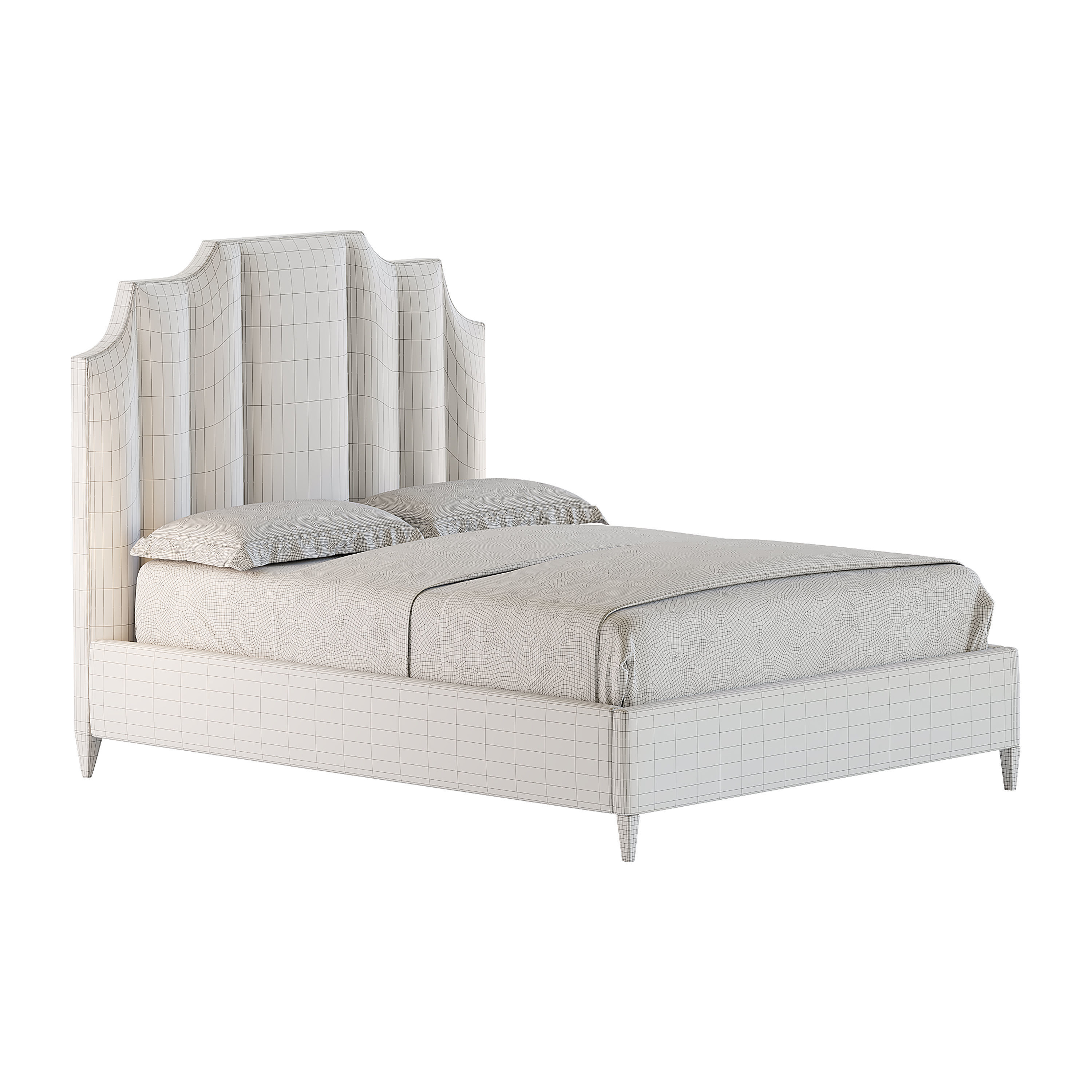 Artemis Bed 3D model_22