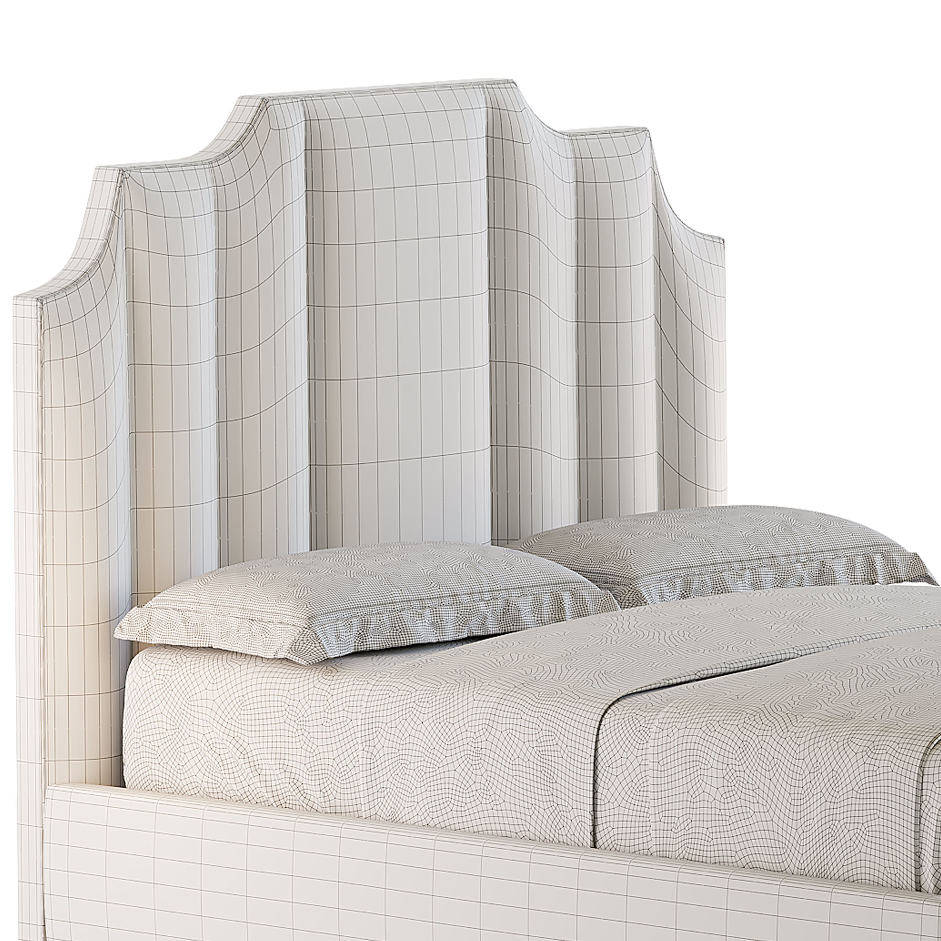 Artemis Bed 3D model_23