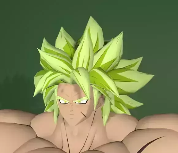 broly ssj 3D model