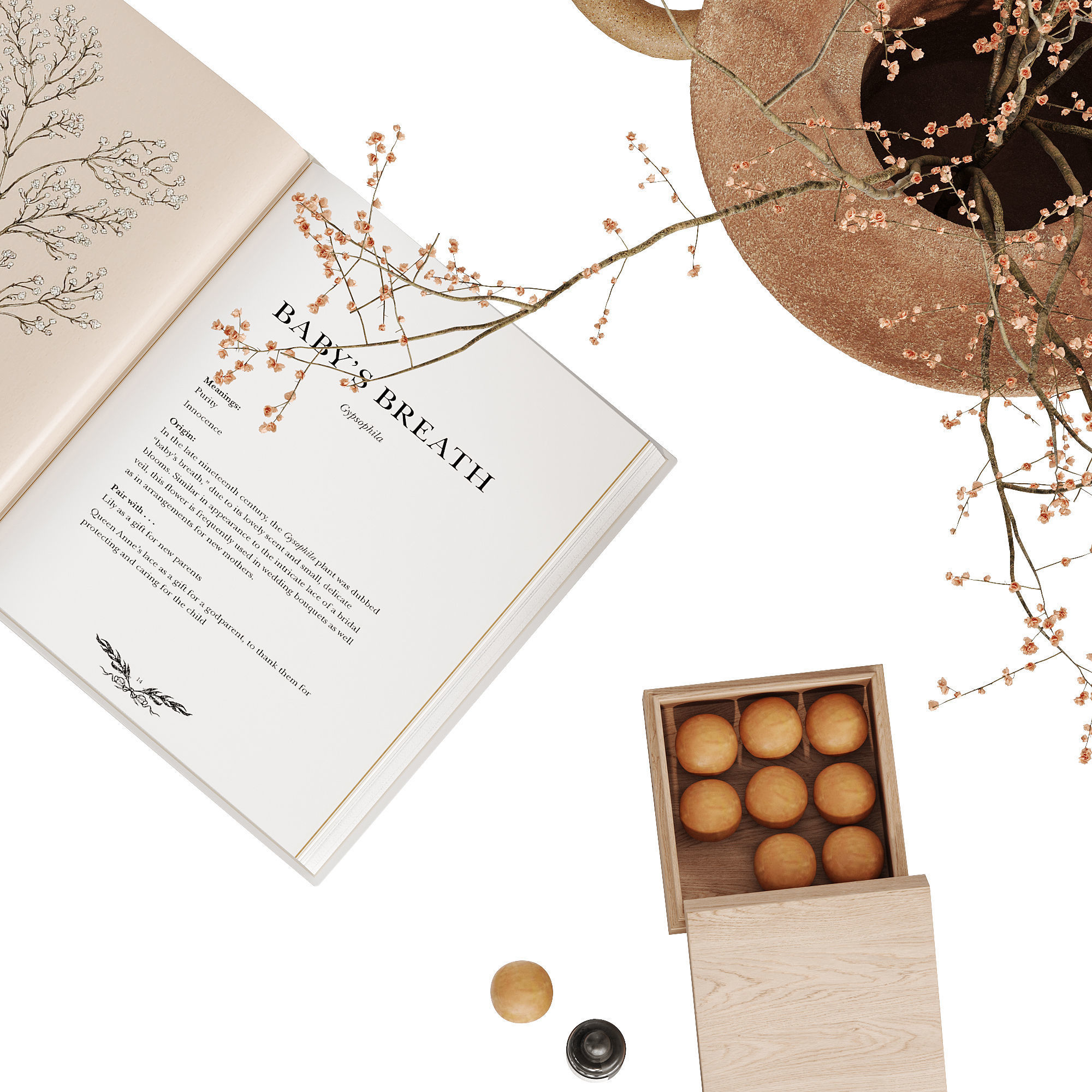 Terrakota Decorative Set 3D model_2