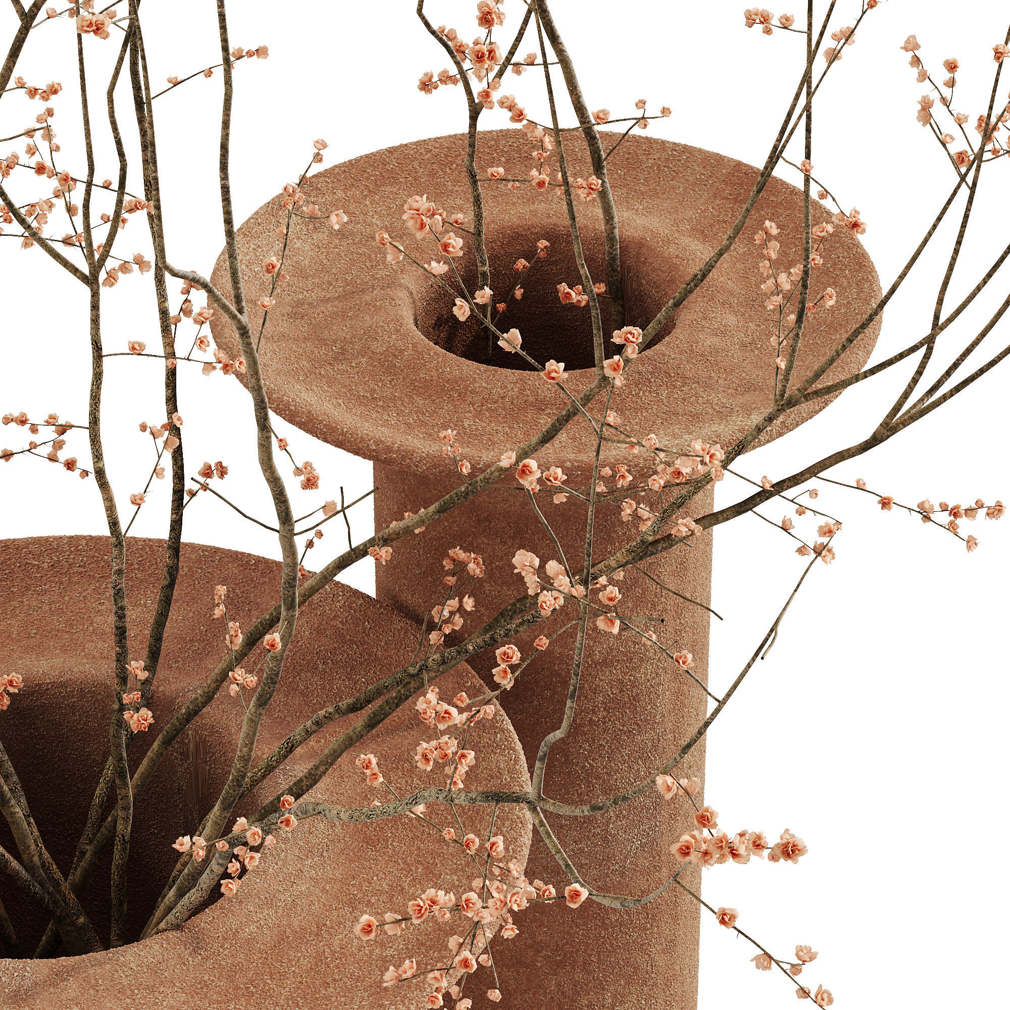 Terrakota Decorative Set 3D model_4