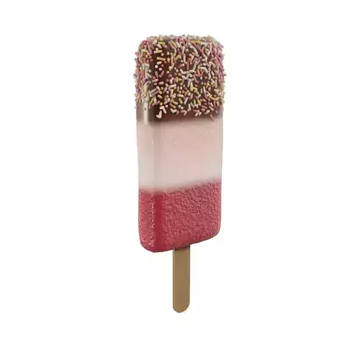 Fab Ice Cream Low-poly 3D model