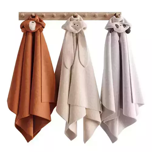 Hooded bath towels HM Home