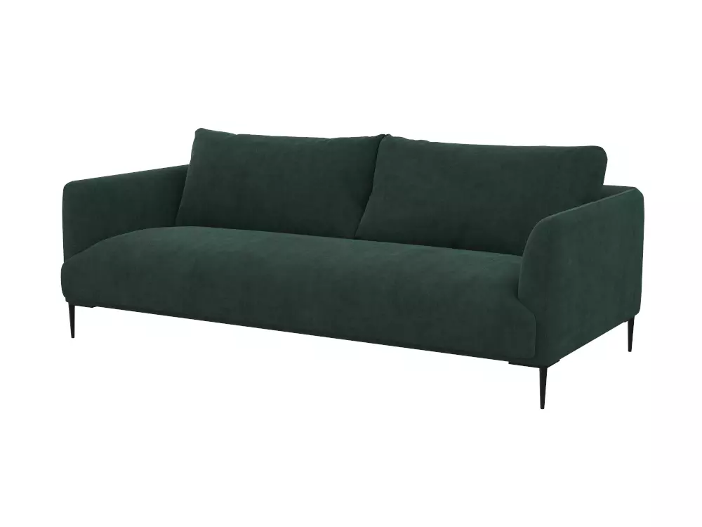 Green sofa 3D model_0