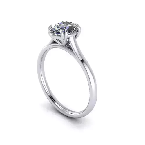 Solitaire Women Diamond Ring R105