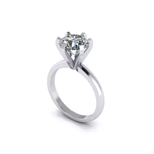 Solitaire Diamond Fashion Ring R12