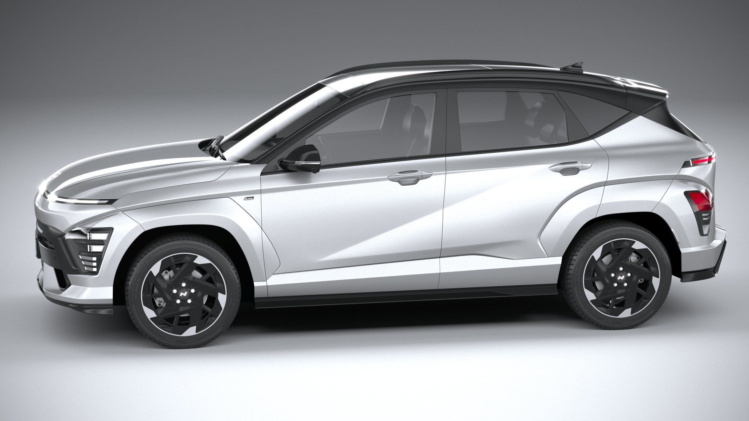 Hyundai Kona Electric N-Line 2024 3D model_8