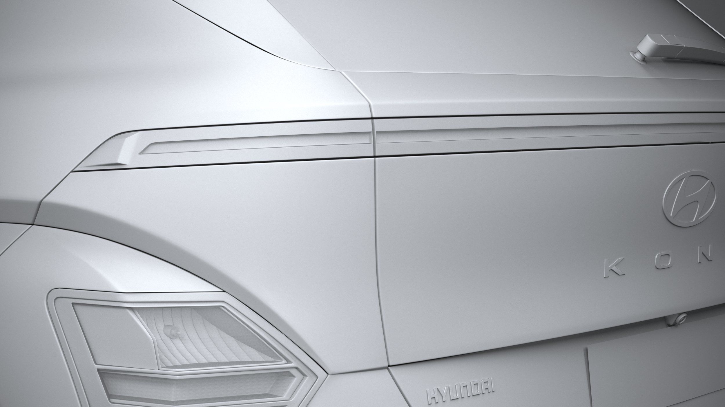 Hyundai Kona Electric N-Line 2024 3D model_24