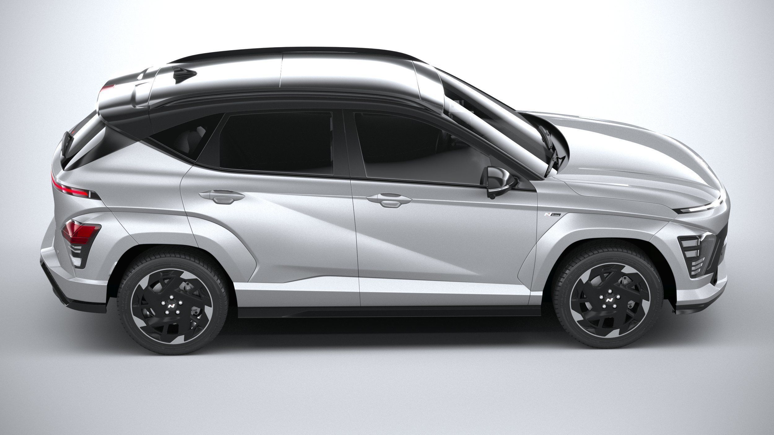 Hyundai Kona Electric N-Line 2024 3D model_11