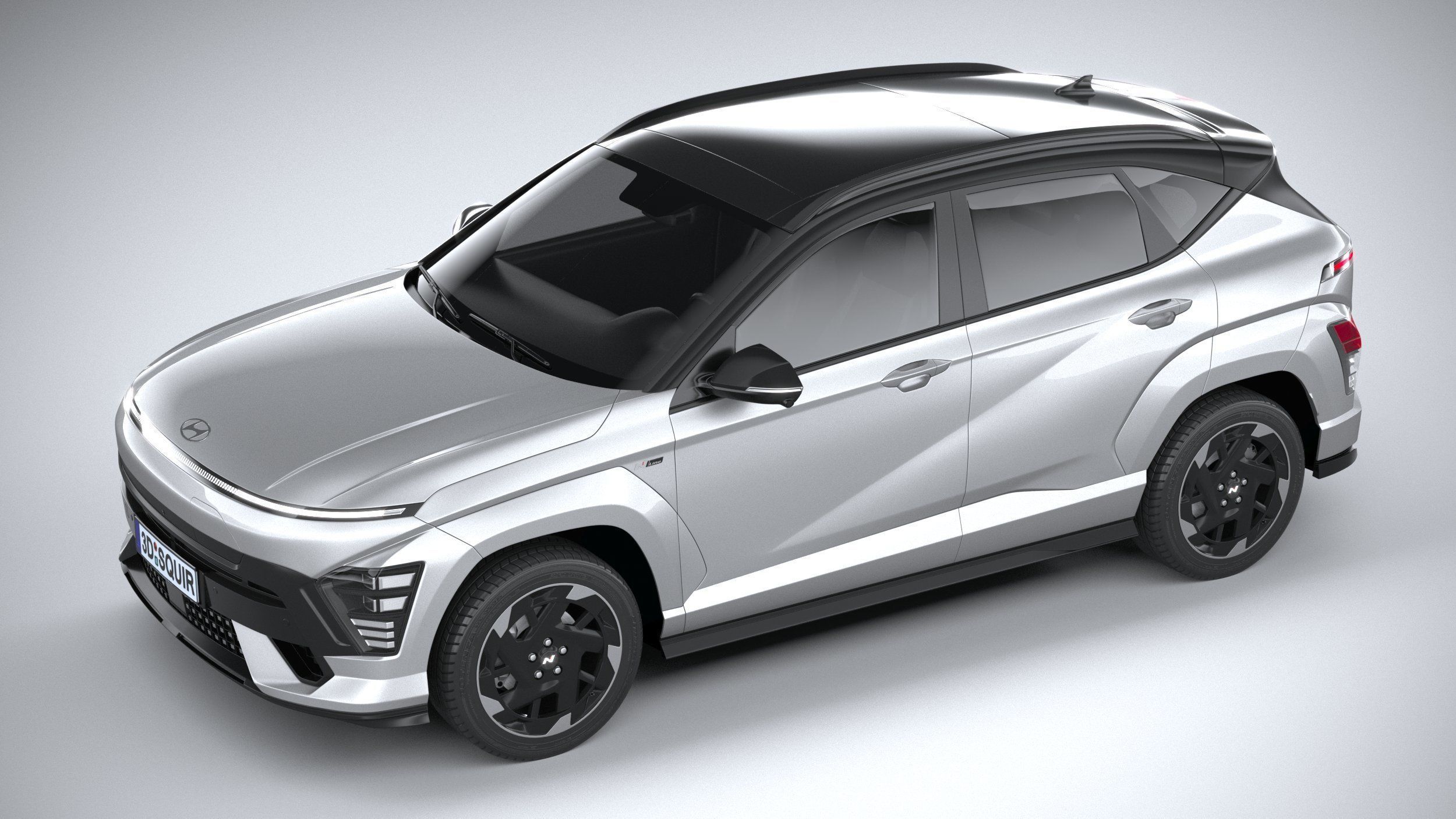 Hyundai Kona Electric N-Line 2024 3D model_7