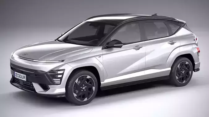 Hyundai Kona Electric N-Line 2024 3D model
