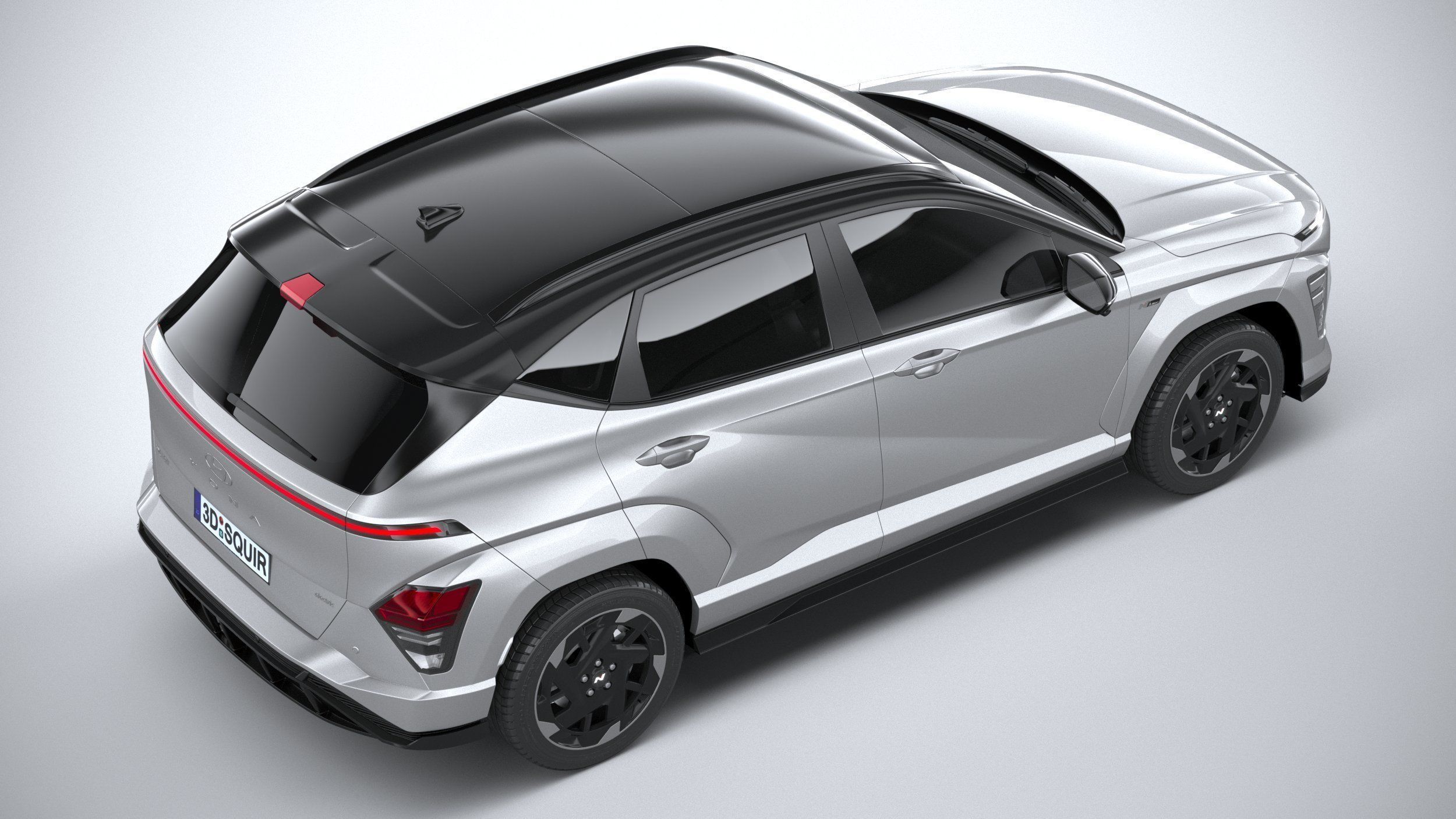 Hyundai Kona Electric N-Line 2024 3D model_10