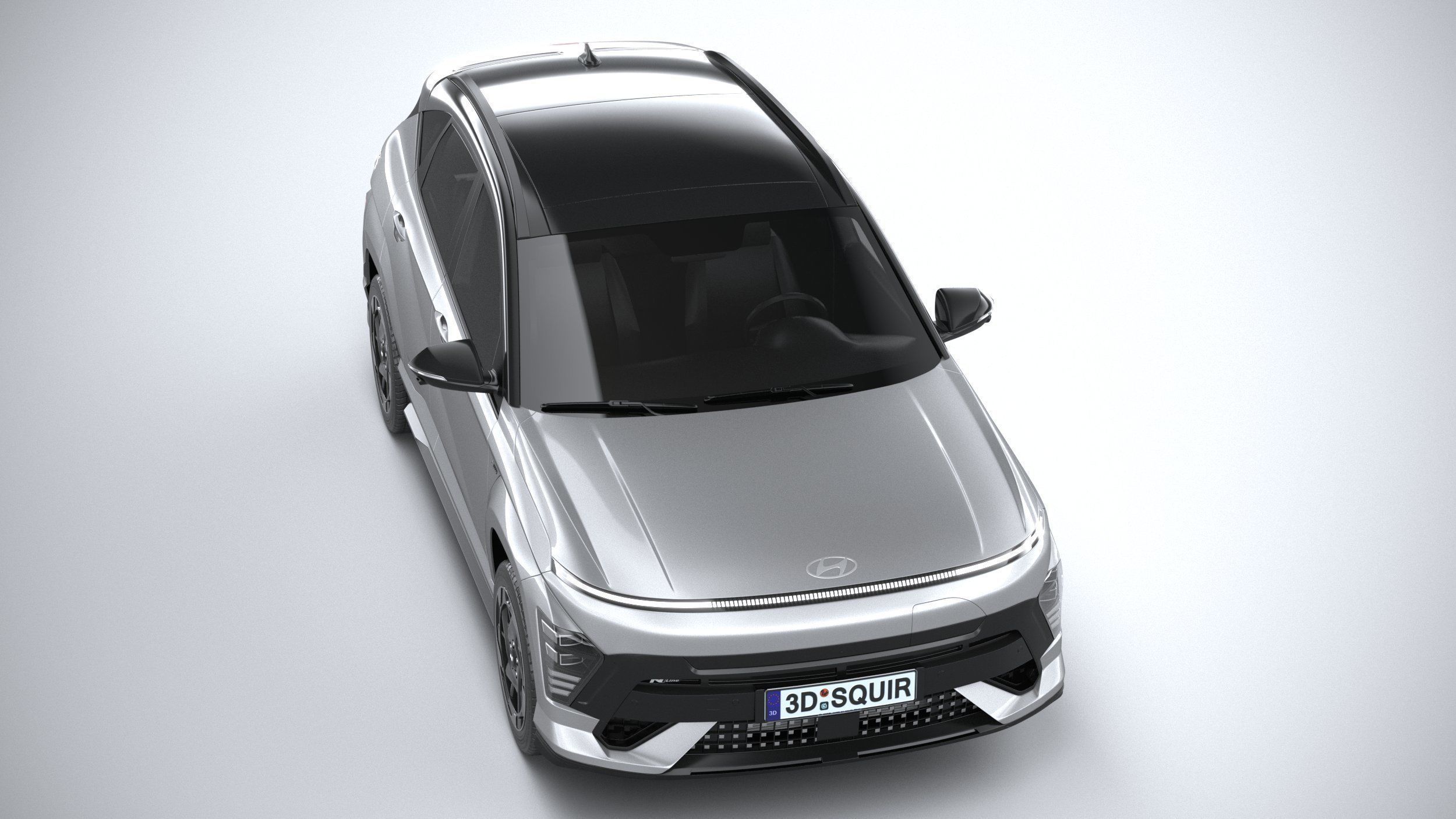 Hyundai Kona Electric N-Line 2024 3D model_12