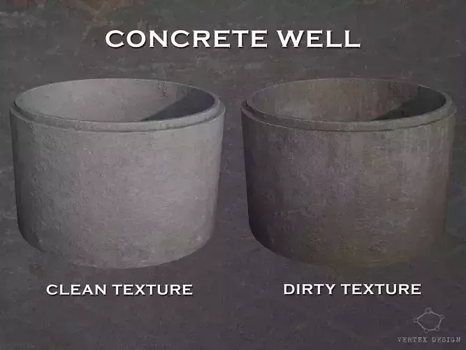 Concrete well