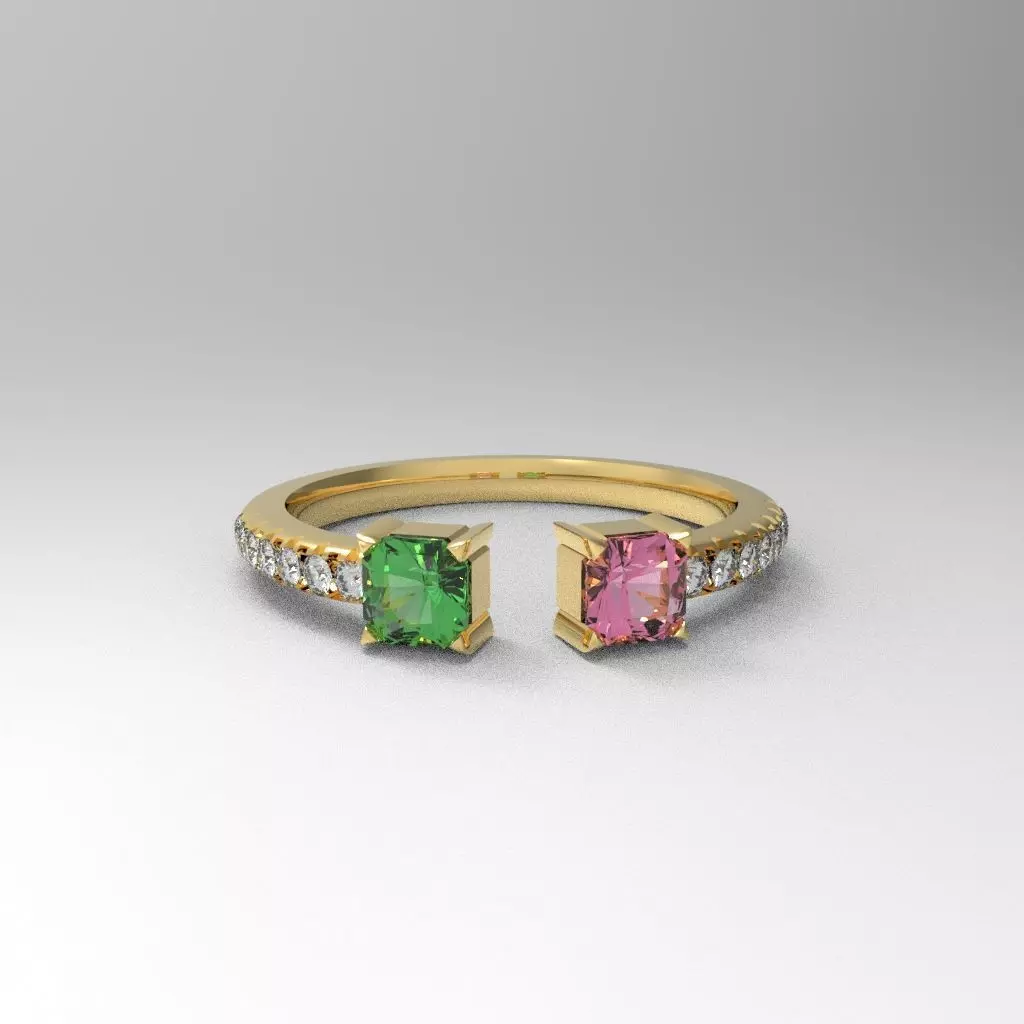 Kiss ring 3D print model